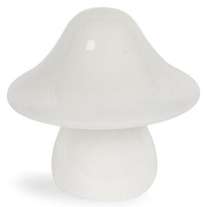 Storefactory Scandinavia Skleněná dekorace Houba Mossbacken - White SF698