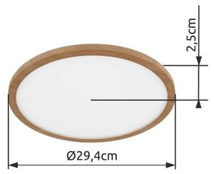 Globo 41562-18WW - LED Stmívatelné koupelnové svítidlo SAPANA LED/18W/230V IP44
