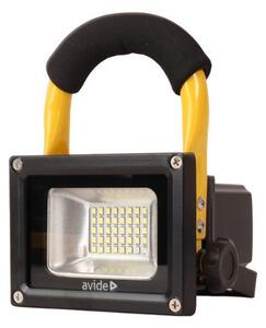 Přenosný USB nabíjecí LED reflektor 10W 800lm, denní, stmívatelný vypínačem, 3 roky záruka