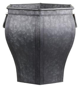 Dekorační plechový antik květináč French Chic - 32*28*28 cm
