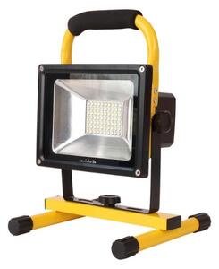 Přenosný USB nabíjecí LED reflektor 20W 1600lm, denní, stmívatelný vypínačem, 3 roky zár