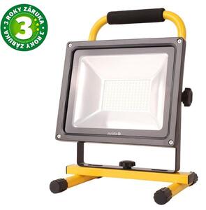 Přenosný USB nabíjecí LED reflektor 30W 2100lm, denní, stmívatelný vypínačem, 3 roky zár