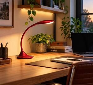Argus Light Vela 1007 - Dotyková LED stmívatelná lampička červená (Stmívatelná LED lampa )