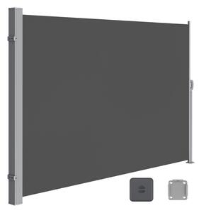Boční markýza HORIZON na terasu, 200x350cm, šedá SongmicsHome