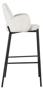 LABEL51 Barová židle Joni - krémová - výška sedadla 78 cm