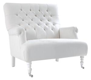 Solenzara Čalouněná pohovka Maya Love Seat - NC-7242 Látkové čelounění: TC-186, Povrchová úprava nohou: Whitewash M Beech P132A
