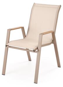Zahradní jídelní set HOVER 1+4, béžový