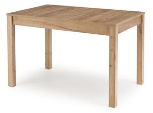 Rozkládací jídelní stůl 118-158 cm Mauric (dub craft) (pro 4 6 osob)