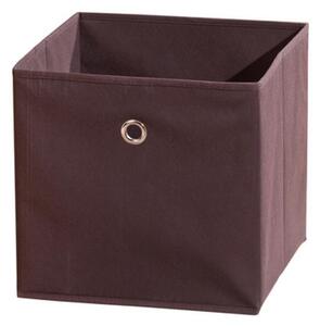 Winny - textilní box, hnědý