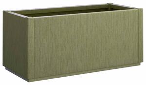 Zahradní květinový box Zelená 80 x 36 x 35 cm PP