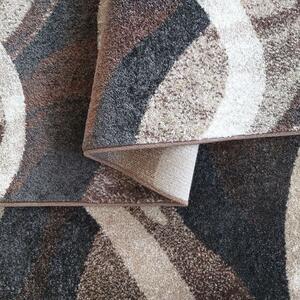 Makro Abra Kusový koberec moderní OTTO 01 hnědý Rozměr: 120x170 cm