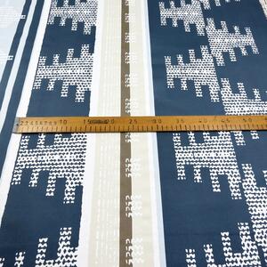 Ervi bavlna š.240cm - Nordic modrý - 47615-1, metráž