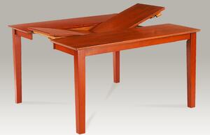 Jídelní stůl rozkl. 91+45x136x75 cm, barva třešeň