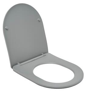 WC prkénko softclose SAT Infinitio šedá matná SATINFPLGRM