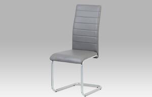 Jídelní židle DCL-102 GREY, šedá