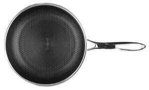 Nerezová pánev s nepřilnavým povrchem COOKCELL průměr 28 cm vysoká