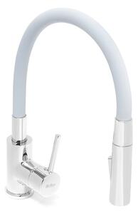 Dřezová baterie Ceramia S-Line Pro se silikonovým ramínkem šedá/chrom SIKOBSLPRO290S2F
