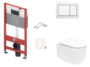 Závěsný WC set do lehkých stěn / předstěnová SAT SIKOTSREX72400