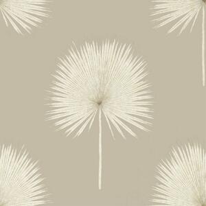 Sanderson Fan palm Odstín tapety: Linen/Gilver
