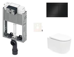 Závěsný WC set k zazdění SAT SIKOTZREX72BL