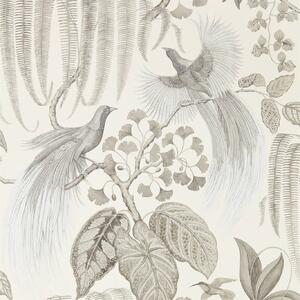 Sanderson Bird of paradise Odstín tapety: Linen