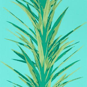 Sanderson Yucca Odstín tapety: Sky/Green