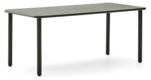 Ocelový zahradní jídelní stůl 90x180 cm Brai – Kave Home