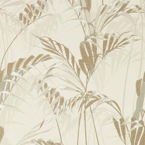 Sanderson Palm House Odstín tapety: Linen/Gilver