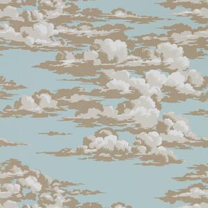 Sanderson Tapeta Silvi Clouds, kolekce Elysian Odstín tapety: English Blue