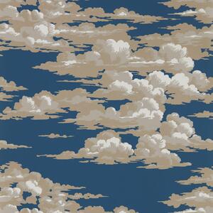 Sanderson Tapeta Silvi Clouds, kolekce Elysian Odstín tapety: Yacht Blue