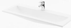 Umyvadlo Ravak Clear 100x38 cm otvor pro baterii, bez přepadu XJJ01110000