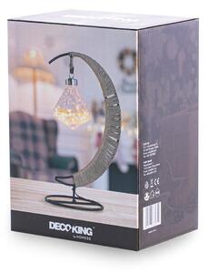 DecoKing LED dekorace MOONLIGHT hnědá/černá