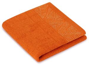 AmeliaHome Sada 3 ks ručníků BELLIS klasický styl oranžová