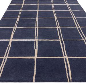 Tribeca Design Kusový koberec Swans Grid Marine Rozměry: 120x170 cm