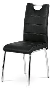 Jídelní židle Hester, AC-9930 BK3, černá