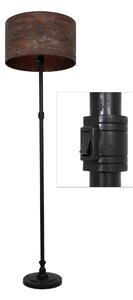 Černá stojací lampa BLIXA