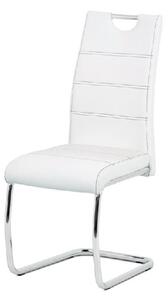 Jídelní židle Clement, HC-481 WT, bílá