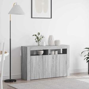 Servírovací skříň Šedá Sonoma 116 x 30 x 75 cm Kompozitní dřevo 3333881