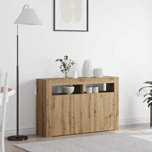 Servírovací skříň Artisanový dub 116 x 30 x 75 cm 3333884