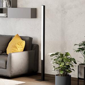 EGLO connect Simolaris-Z LED stojací lampa, stmívatelný, Černá, Obývací pokoj / jídelna, kov, Moderní