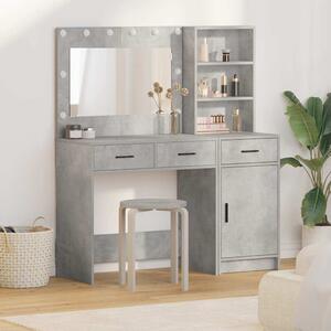 Kosmetický stůl 2 ks Šedá 78,5 x 41 x 135 cm Kompozitní dřevo 3334266