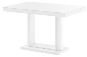 Konferenční stolek QUADRO LUX (bílá mat/bílá lesk/bílá mat)