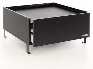 Konferenční stolek Luxury Topmatt - černé nohy Konferenční stolek velikost: 100x100x40cm