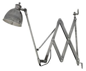 Nástěnná lampa Travis Barva: stříbrná