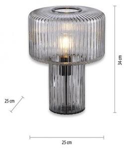 Paul Neuhaus Stolní lampa FUNGUS, 1xE27, v. 35 cm Barva: Kouřová