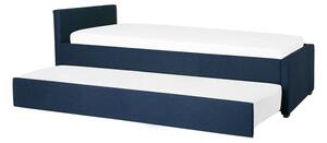 Rozkládací postel 80 cm MERMAID (s roštem) (modrá). 1022723