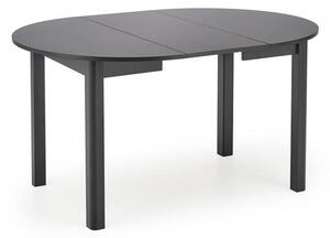 Rozkládací jídelní stůl 102-142 cm Ralllon (černá) (pro 4 6 osob)