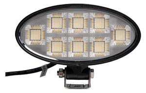 LED Bodové svítidlo pro automobil BLACK LED/160W/10-30V IP69 5700K oválný