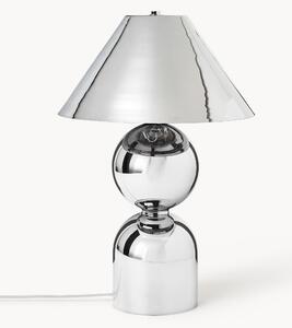 Velká stolní lampa se zrcadlovým sklem a nastavitelným stínidlem Danielle