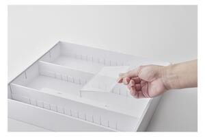 Bílý plastový příborník do zásuvky 47.5 x 35 cm - YAMAZAKI